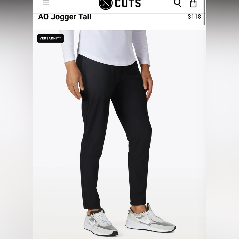 Men’s cuts AO jogger